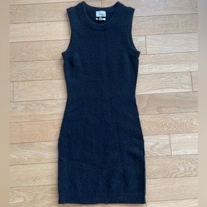 Wilfred Free Fitting Black Knit Dress